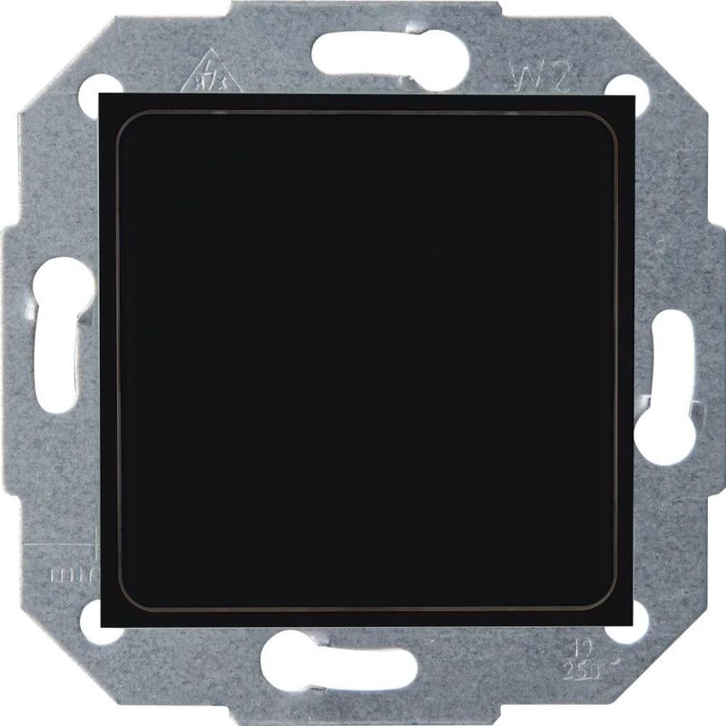 Kopp - HK07 - Blindplaat - Mat Zwart - Kunststof