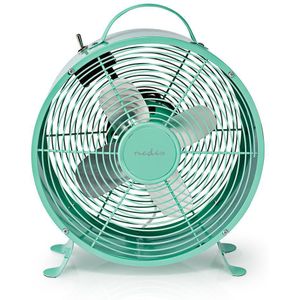 Nedis Tafelventilator | 250 mm | 20 W | Turquoise | 1 stuk - FNCL10TQ20 FNCL10TQ20