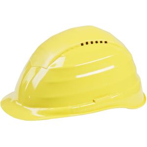 Connex - Veiligheidshelm - Geel - PE Kunststof - EN 397