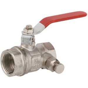 Kirchhoff Kogelkraan, 1/2"IT, met afvoer - 988596155