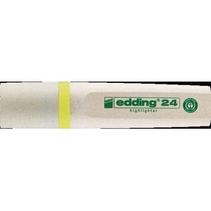 Edding Textmarker | geel | streepbreedte 2-5 mm spitse punt | 10 stuks - 4-24005 4-24005