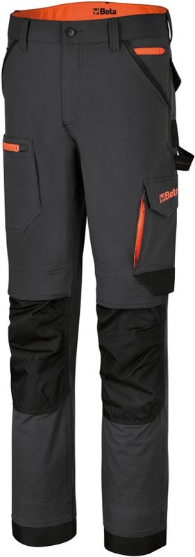 BETA - 7650 S Werkbroek - Antraciet - Nylon - Scheurbestendig Kruis