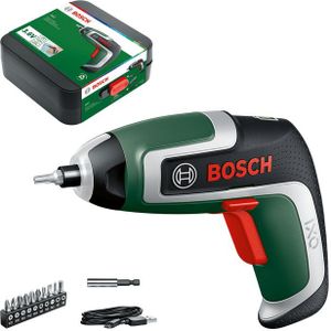Bosch Groen IXO 7 Accu Schroevendraaier | 3,6 V | 2,0 Ah | 5,5 Nm | incl. 10-delige bitset | In opbergbox - 06039E0000