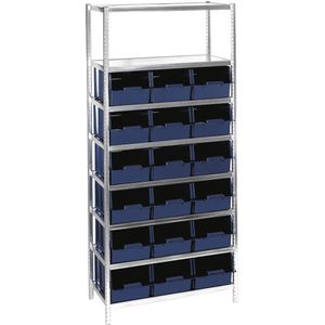 Raaco Rek met 18x bak 9-2800 galva/bl 18-40 - 181174 - 181174