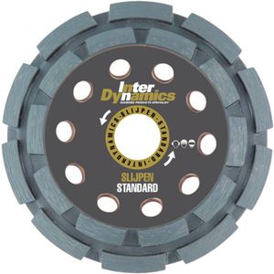 Inter Dynamics Slijpkop Standard Dubbel Rings 125mm - 381124