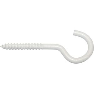 pgb-Europe PGB-FASTENERS | Schroefhaak Ø 4,4x60x30 st/epoxy wit 0000SH071044000303