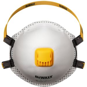 Stofmasker - FFP3 - Wit - Kunststof - 4-punts Hoofdbanden