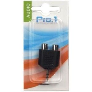 Enzo Pro-1 Audio adapt 3,5 jack stereo -> 2 tulp contra 9217200