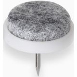 Metafranc - Viltglijders - Wit - Meubelglijderset - Ø 20 mm - 20 Stuk