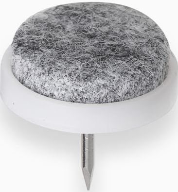 Metafranc - Viltglijders - Wit - Meubelglijderset - Ø 20 mm - 20 Stuk