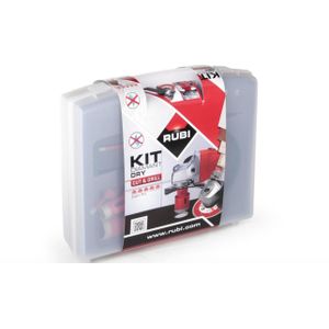 Rubi Kit met TCR zaagblad en DRYGRES boren | incl. koffer - 68923