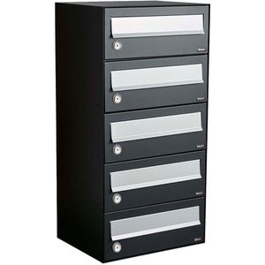 Allux Hive Set 1-Breed, 5-Hoog Zwart - 40030070_1x5