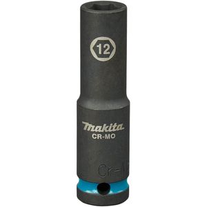 Makita - Krachtdop Impact Black - 1/2" - 12mm - Chroom-Molybdeen - 82mm