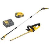 DeWalt 18V XR Telescopische set | Heggenschaar en Kettingzaag | 1x 5.0Ah en lader  - DCMPSH56KIT-QW - DCMPSH56KIT-QW