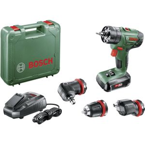 Bosch Groen AdvancedImpact 18 QuickSnap 18V Li-Ion accu klopboor-/schroefmachine set met 1 x 1,5Ah accu - 06039A3400