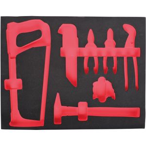 Milwaukee Empty 15 pc General Tooling Foam Set Lege Foam inlay voor diverse handtools (15-delig) - 4932493686