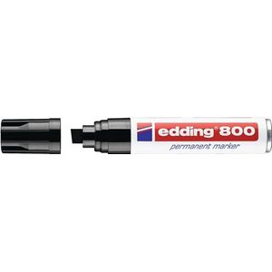 Edding Permanentmarker | zwart | streepbreedte 4-12 mm spitse punt | 5 stuks - 4-800001 4-800001