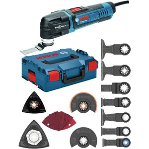 Bosch Blauw GOP 30-28 ProfessionalMulti-Cutter in L-boxx + accessoires  - 0601237000