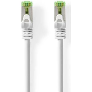 Nedis CAT7-Kabel | PiMF | RJ45 Male naar RJ45 Male | 10 m | Wit | 1 stuks - CCGP85420WT100 CCGP85420WT100