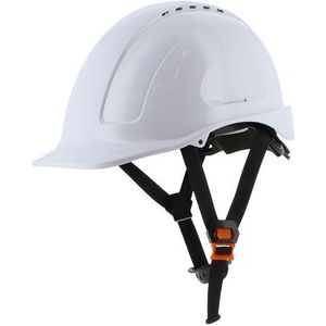 Safety Jogger - SW8001UNI - Lichtgewicht Veiligheidshelm - Wit - ABS - Geventileerd