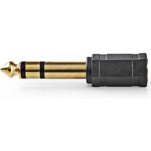 Nedis Stereo-Audioadapter | 6,35 mm Male | 3,5 mm Female | 10 Stuks | 1 stuks - CAGP23930BKG CAGP23930BKG