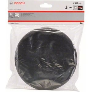 Bosch Accessoires Schuimstofschijf extra zacht (zwart), Ø 170 mm voor GPO - 2608612025