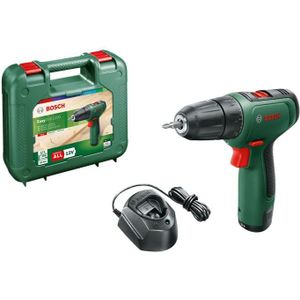 Bosch Groen Easy Drill 1200 Accu Schroefboormachine | 12 V | 30 Nm | 1,5 Ah accu + lader | In transportkoffer - 06039D3006