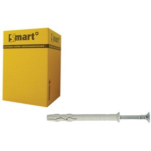 pgb-Europe SMART | Nagelplug VK boord gemonteerd Ø 10x100 | 50 st - SM0PKKN011001003