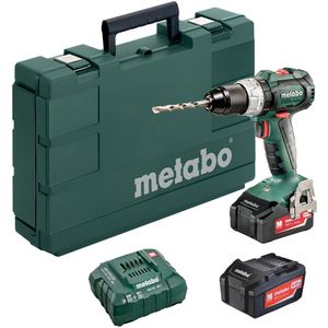Metabo BS 18 LT BL Accu-boorschroefmachine 18V 4.0Ah in kunststof koffer - 602325500
