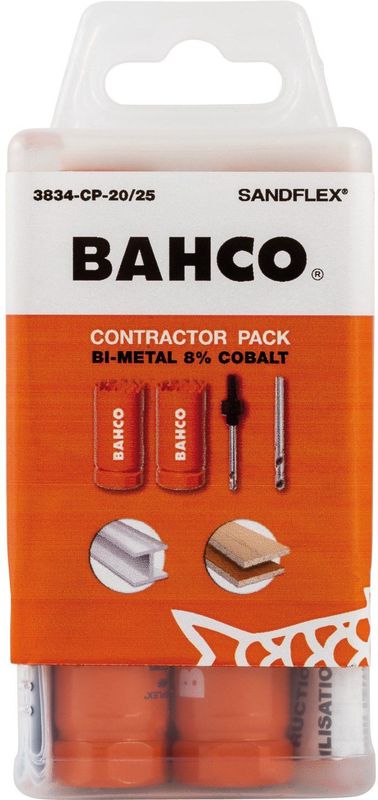 Bahco - Sandflex - Gatzagenset - 20 mm - 11-delig - Bimetalen
