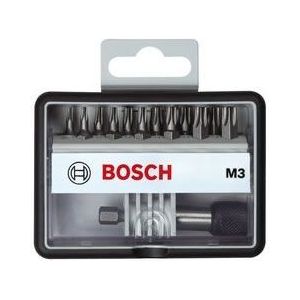 Bosch Accessoires Bitset | Extra Hard M3 | Robustline | 13-delig | 2607002565 - 2607002565