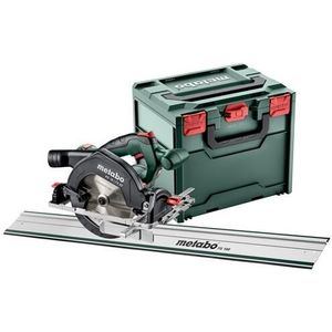 Metabo KS 18 LTX 57 BL + FS 160 Accu Cirkelzaag 18V Set | Zonder accu en lader | metaBOX 340 - 691222000