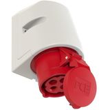 PCE - Wandcontactdoos 16A 4p IP44 - PA6-Kunststof - Robuust en Duurzaam