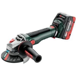 Metabo Accu-haakse slijper | 125 mm | WB 18 LT BL 11-125 quick | 18V 2X8AH LIHD | lader asc 145 | metabox 165 L 613054810