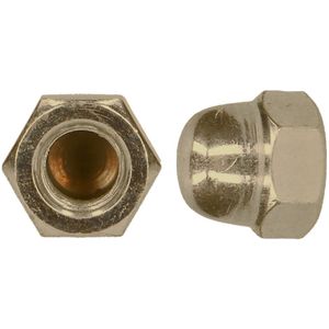 pgb-Europe PGB-FASTENERS | Zeskant dopmoer DIN 1587 M10 Ms/Ni 001587MN001003