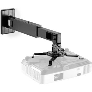 Nedis Projectorbeugel | Full Motion | 15 kg | Zwart | 1 stuks - PJWM200BK PJWM200BK
