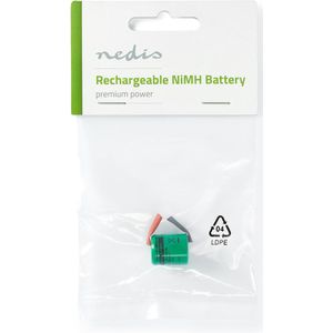 Nedis Oplaadbare NiMH-Batterij | 1.2 V | 300 mAh | 1 stuks - BANM3VR011SC BANM3VR011SC