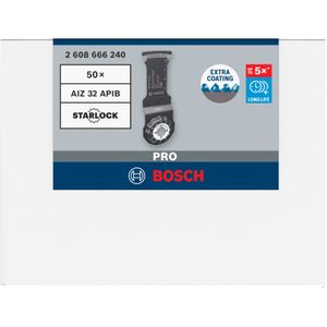Bosch Accessoires PRO AIZ 32 APIB invalzaagblad | 32 x 50 mm | 50 stuks - 2608666240