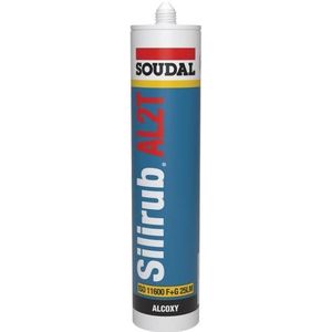 Soudal Silirub AL2T Alcoxy | Siliconenkit | Brons | 300 ml - 120652