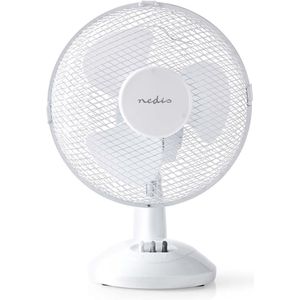 Nedis Tafelventilatorvoeding | 230 mm | 22 W | Wit | 1 stuk - FNTB10CWT23 FNTB10CWT23
