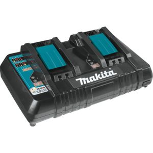 Makita DC18RD Oplader voor gelijktijdig 2 accu's snel opladen - Duolader - 196933-6
