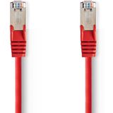 Nedis CAT5e-Kabel | SF/UTP | RJ45 Male naar RJ45 Male | 20 m | Rood | 1 stuks - CCGP85121RD200 CCGP85121RD200