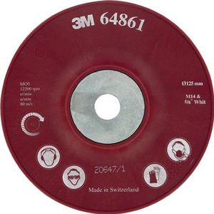 3M - Steunschijf - Ø 115 mm - M14 - Geribd - 1 stuk