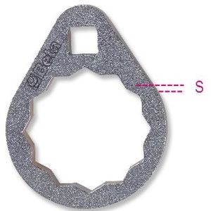 Beta - Twaalfkant Platte Oliefilter Sleutels - Geschikt voor Moeilijk te Bereiken Oliefilters