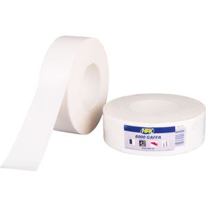 HPX Gaffer 6000 tape | Wit | 25mm x 50m - AW2550 | 36 stuks AW2550