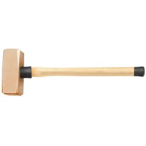 Bahco - NSB500-4000 - Moker - Houten Handgreep - Vonkvrij - Aluminium Brons - 4 kg