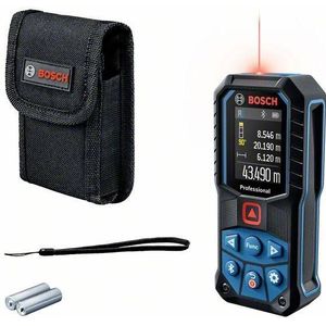 Bosch Blauw GLM 50-27 C | Professional Laserafstandsmeter | Bluetooth | Statiefadapter 6.3 mm - 0601072T00