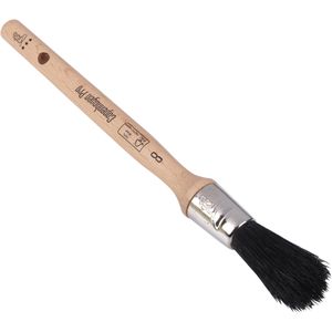 Copenhagen Pro universeel patentkwast - maat 8 - zwart Chinees varkenshaar - FSC houten steel - 23.104.08