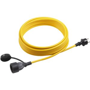 Meister - Verlengsnoer - 10M - Geel - N07V3V3-F 3G1,5mm² - IP44
