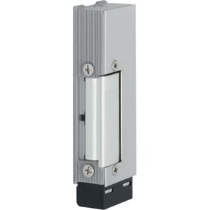 Effeff 142U Elektrische brandbestendige inbouw deuropener | spanningsloos vergrendeld | met diode | fix | fafix | sluitplaat 021 HZ RVS | 12 of 24V=~ | 100% ED | DIN links. - 10001160